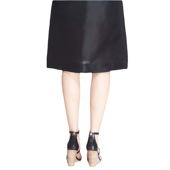new MBMJ Marc by Marc Jacobs ❉ Silk Sheer Layer Midi Cocktail Dress ❉ Black ❉ 6 - Picture 10 of 17